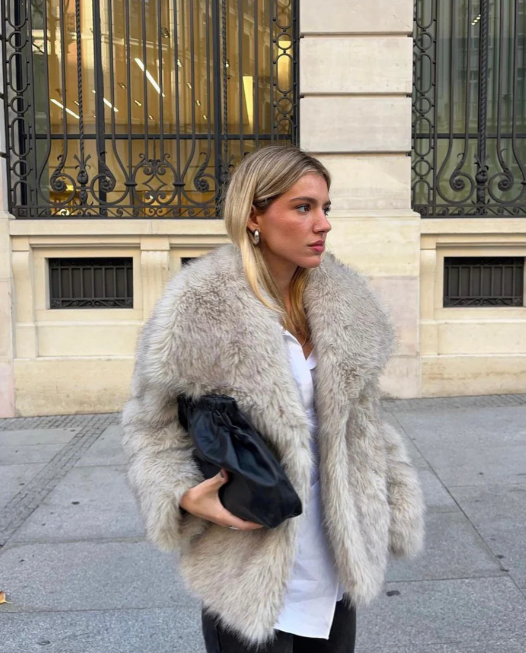 faux-fur jacket